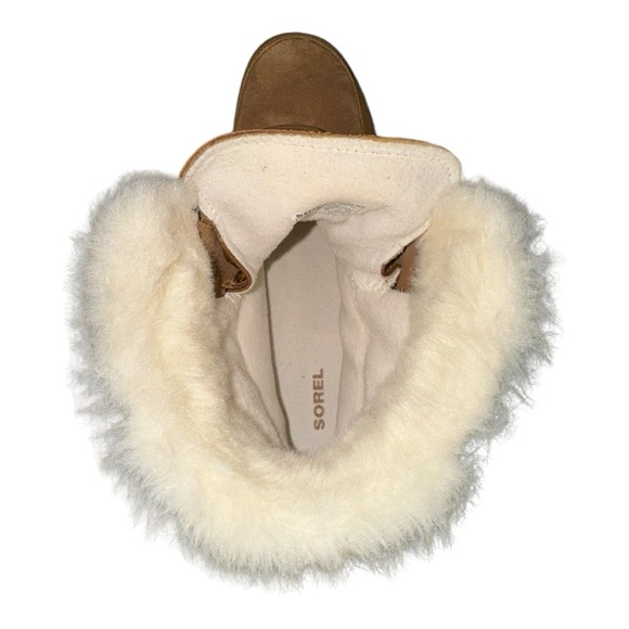 NWOB Sorel Women’s Joan Explorer Brown Suede Boots Size 10 - Picture 10 of 12